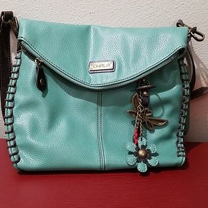Chala Teal Crossbody Bag
